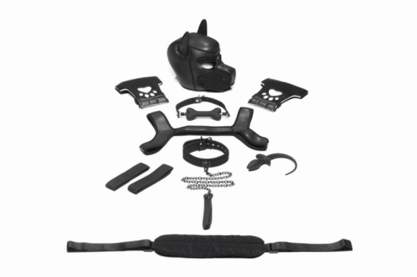 Набор BDSM щенка Master Series Luxury Pup Arsenal Set - Black