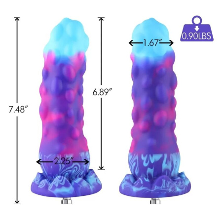 Силиконовый дилдо Hismith 7.48" Silicone Dildo HSA138 Monster Series || Силіконовий дилдо Hismith 7.48" Silicone Dildo HSA138 Monster Series