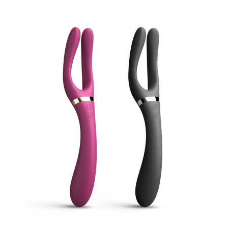 Вибратор-стимулятор Dorcel INFINITE JOY PLUM, многофункциональный, унисекс || Вібратор-стимулятор Dorcel INFINITE JOY PLUM, багатофункціональний, унісекс