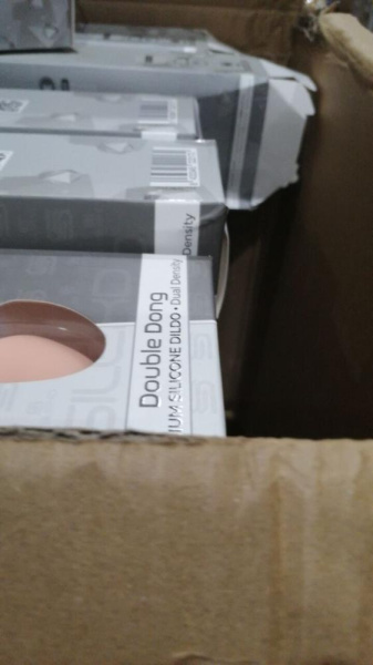 Фаллоимитатор двусторонний SIlexD Billy-Joe Double Dong M Flesh (мятая упаковка!!!)