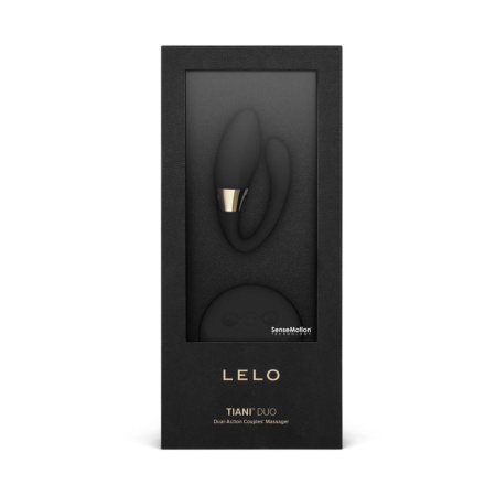 Вибратор для пар LELO Tiani Duo Black, 2 мотора, пульт ДУ || Вібратор для пар LELO Tiani Duo Black, 2 мотори, пульт ДК