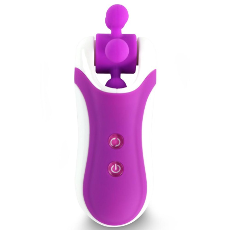 Стимулятор с имитацией оральных ласк FeelzToys - Clitella Oral Clitoral Stimulator Purple || Стимулятор з імітацією оральних пестощів FeelzToys - Clitella Oral Clitoral Stimulator Purple
