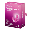 Смарт-вибратор в трусики Satisfyer Top Secret Pink вагинально-клиторальный, 2 мотора || Смарт-вібратор у трусики Satisfyer Top Secret Pink вагінально-кліторальний, 2 мотори