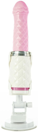 Роскошный вибратор-пульсатор с присоской Pillow Talk - Feisty Thrusting Vibrator Pink || Розкішний вібратор-пульсатор з присоскою Pillow Talk - Feisty Thrusting Vibrator Pink