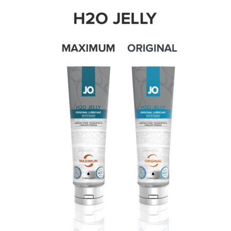 Густой лубрикант на водной основе JO H2O JELLY — ORIGINAL (120 мл), без парабенов и гликоля || Густий лубрикант на водній основі JO H2O JELLY — ORIGINAL (120 мл), без парабенів та гліколю