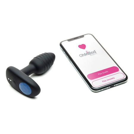 Интерактивная анальная пробка OhMiBod Lumen powered by KIIROO || Інтерактивна анальна пробка OhMiBod Lumen powered by KIIROO