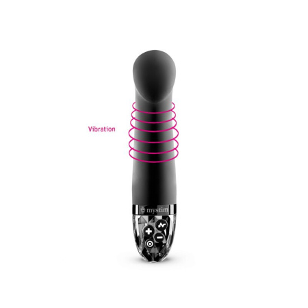 Вибратор для точки G с электростимуляцией Mystim Right on Ron Black Edition || Вібратор для точки G з електростимуляцією Mystim Right on Ron Black Edition