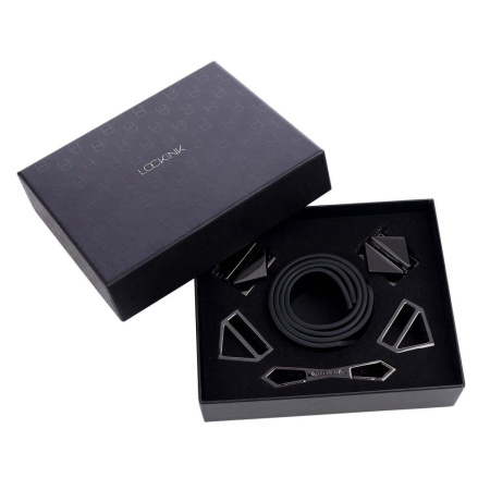 Наручники LOCKINK Wristcuffs/Anklecuffs Black Set || Наручники LOCKINK Wristcuffs/Anklecuffs Black Set