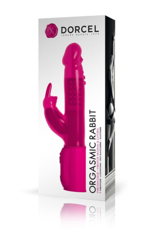 Вибратор-кролик Dorcel Orgasmic Rabbit Pink с жемчужным массажем || Вібратор-кролик Dorcel Orgasmic Rabbit Pink з перлинним масажем