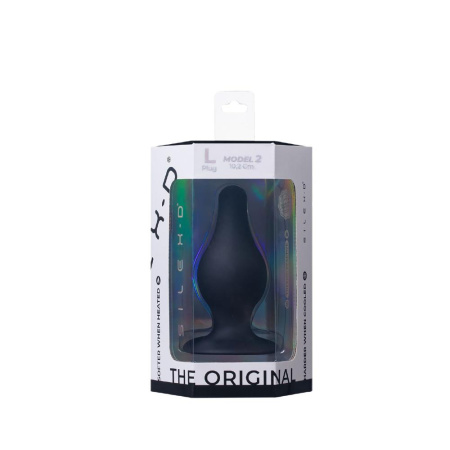 Анальная пробка SilexD (Model 2 size L) двухслойная, силикон+Silexpan, диаметр 4,5см || Анальна пробка SilexD (Model 2 size L) двошаровий, силікон+Silexpan, діаметр 4,5 см