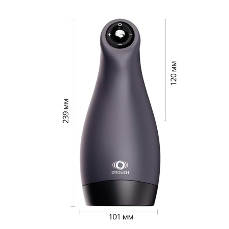 Мастурбатор Otouch AIRTURN 3, 6 режимов вибрации, 4 режима всасывания, джойстик || Мастурбатор Otouch AIRTURN 3, 6 режимів вібрації, 4 режими всмоктування, джойстик