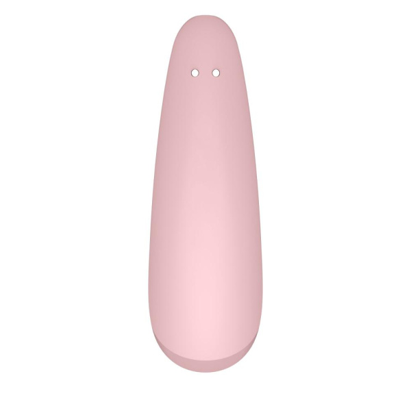 Вакуумний кліторальний стимулятор Satisfyer Curvy 2+ Pink з керуванням через інтернет
