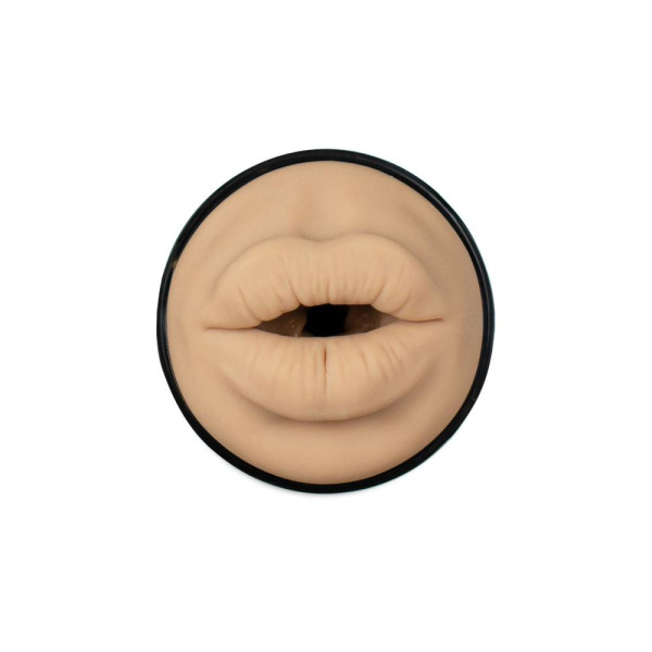 Мастурбатор-ротик Kiiroo FeelVictoria Mouth с всасывающей интерактивной насадкой PowerBlow Combo Set