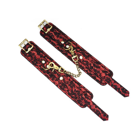 Наручники Liebe Seele Victorian Garden Wrist Cuff, кольца и соединительная цепочка || Наручники Liebe Seele Victorian Garden Wrist Cuff, кільця та з’єднувальний ланцюжок