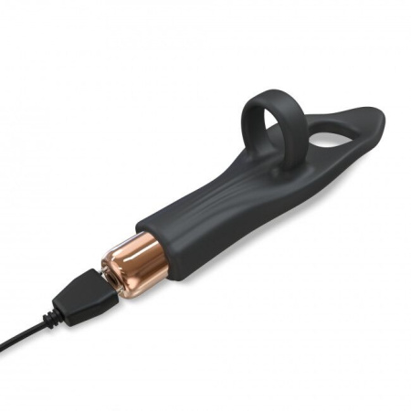 Вибратор на палец Love To Love Tickle me - BLACK ONYX перезаряжаемый, 3 варианта использования || Вібратор на палець Love To Love Tickle me - BLACK ONYX перезаряджається, 3 варіанти використання