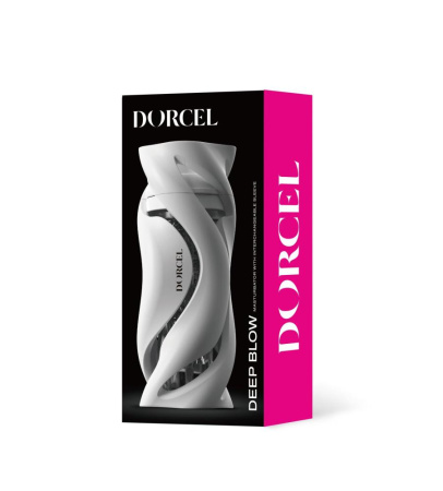 Мастурбатор Dorcel DEEP BLOW WHITE, двойное использование || Мастурбатор Dorcel DEEP BLOW WHITE, подвійне використання