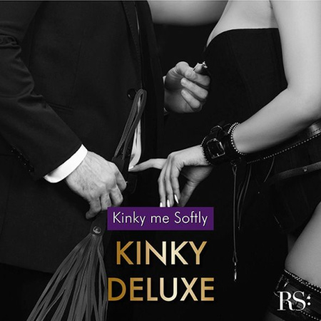 Подарочный набор для BDSM RIANNE S - Kinky Me Softly Black: 8 предметов для удовольствия || Подарунковий набір для BDSM RIANNE S — Kinky Me Softly Black: 8 предметів для задоволення