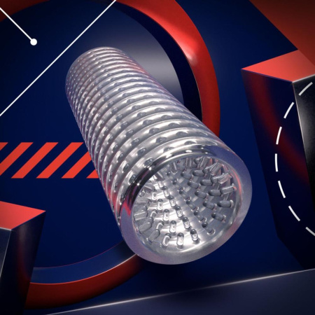 Мастурбатор Rize by Blush - Strokez Masturbator - Clear || Мастурбатор Rize by Blush - Strokez Masturbator - Clear