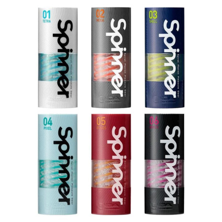 Мастурбатор Tenga Spinner 05 Beads с упругой стимулирующей спиралью внутри || Мастурбатор Tenga Spinner 05 Beads з пружною стимулювальною спіраллю всередині