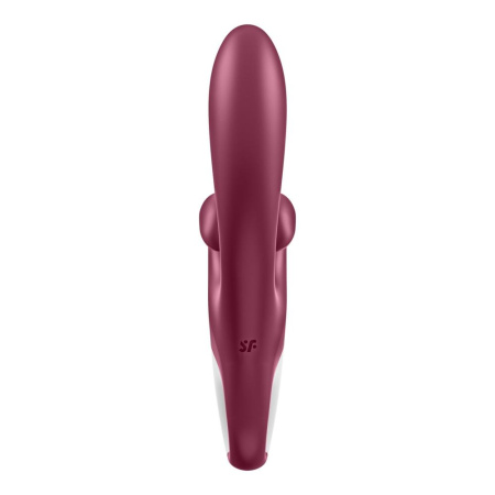 Вибратор-кролик Satisfyer Touch Me Red, двойной отросток, 3 мощных мотора || Вібратор-кролик Satisfyer Touch Me Red, подвійний відросток, 3 потужні мотори