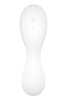 Вакуумный смарт-стимулятор с вибрацией Satisfyer Curvy Trinity 5 (White), управление со смартфона || Вакуумний смарт-стимулятор із вібрацією Satisfyer Curvy Trinity 5 (White), керування зі смартфона