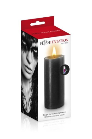 БДСМ-cвеча низкотемпературная Fetish Tentation SM Low Temperature Candle Black || БДСМ-свічка низькотемпературна Fetish Tentation SM Low Temperature Candle Black