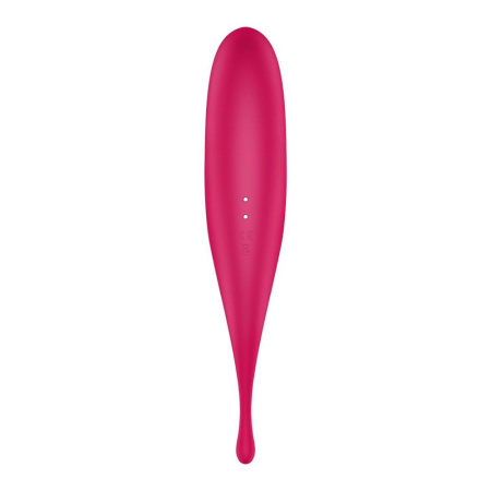 Вибратор для клитора с вакуумной стимуляцией Satisfyer Twirling Pro Red || Вібратор для клітора з вакуумною стимуляцією Satisfyer Twirling Pro Red