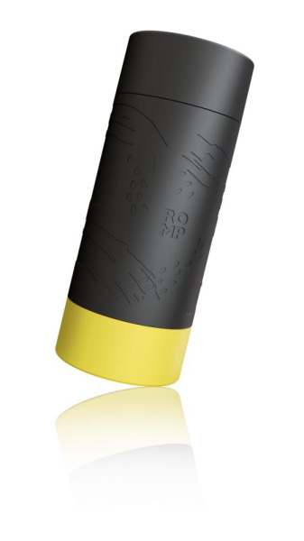 Мастурбатор с эффектом вакуума Romp Dash Black, богатая текстура, многоразовый