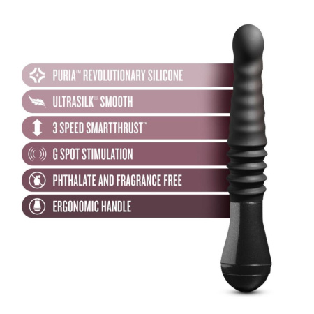 Пульсатор Temptasia by Blush - Lazarus Thrusting Dildo - Black || Пульсатор Temptasia by Blush - Lazarus Thrusting Dildo - Black
