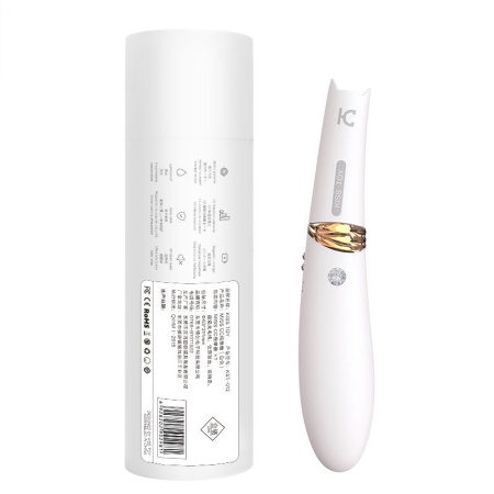 Вакуумный стимулятор с вибрацией KISTOY Miss CC White, можно использовать как вибратор, диам.3,6см || Вакуумний стимулятор з вібрацією KISTOY Miss CC White, можна використовувати як вібратор, діам.3,6см