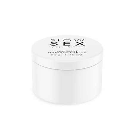 Массажная свеча Bijoux Indiscrets SLOW SEX Massage Candle (50 г) || Масажна свічка Bijoux Indiscrets SLOW SEX Massage Candle (50 г)