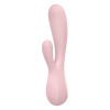 Смарт вибратор-кролик Satisfyer Mono Flex Mauve, 2 мотора, управление через интернет || Смарт вібратор-кролик Satisfyer Mono Flex Mauve, 2 мотори, керування через інтернет