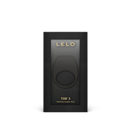 Эрекционное кольцо с вибрацией LELO Tor 3 Black || Ерекційне кільце з вібрацією LELO Tor 3 Black