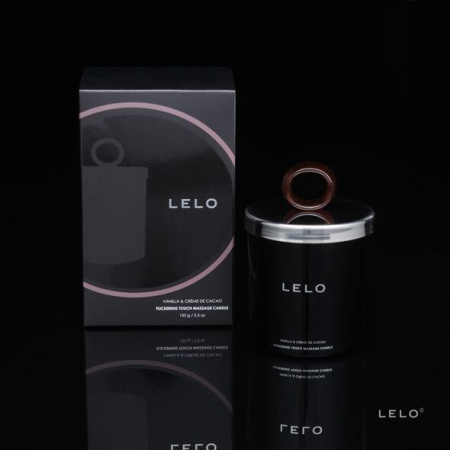 Массажная свеча LELO Massage Candle Vanilla & Creme de Cacao, соевый воск, 36 часов горения || Масажна свічка LELO Massage Candle Vanilla & Creme de Cacao, соєвий віск, 36 годин горіння