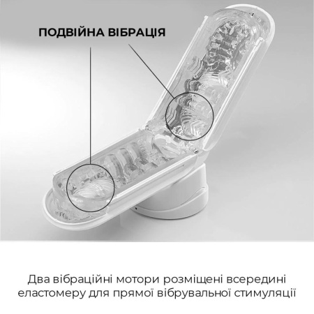 Вибромастурбатор Tenga Flip Zero Electronic Vibration White, изменяемая интенсивность, раскладной || Вібромастурбатор Tenga Flip Zero Electronic Vibration White, змінна інтенсивність, розкладний