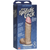 Фаллоимитатор Doc Johnson The Realistic Cock 8 inch White - PVC, Vack-U-Lock, диаметр 5,1см || Фалоімітатор Doc Johnson The Realistic Cock 8 inch White - PVC, Vack-U-Lock, діаметр 5,1 см