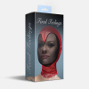 Маска сердце сетка с полностью закрытым лицом  Feral Feelings - Hearts Mask Red/Black || Маска серце сітка із повністю закритим обличчям Feral Feelings - Hearts Mask Red/Black