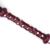 Флоггер Liebe Seele Wine Red Studded Flogger, натуральная кожа || Флогер Liebe Seele Wine Red Studded Flogger, натуральна шкіра