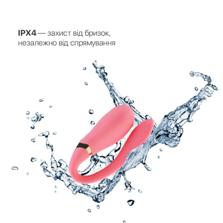 Смартвибратор для пар Zalo — Fanfan Rouge Pink || Смартвібратор для пар Zalo — Fanfan Rouge Pink