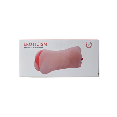 Двухсторонний мастурбатор Men Powerup Eroticism: вагина и ротик || Двосторонній мастурбатор Men Powerup Eroticism: вагіна та ротик