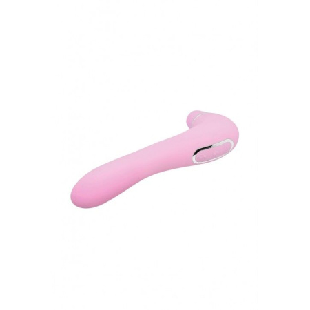 Вакуумный стимулятор с вибрацией Wooomy Smoooch Pink Clitoral Suction & Vibration, 10х2 режимов || Вакуумний стимулятор з вібрацією Wooomy Smoooch Pink Clitoral Suction & Vibration, 10х2 режимів