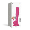 Реалистичный фаллоимитатор Strap-On-Me Sliding Skin Realistic Dildo Fuchsia S, эффект подвижной кожи || Реалістичний фалоімітатор Strap-On-Me Sliding Skin Realistic Dildo Fuchsia S, ефект рухливої шкіри