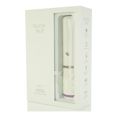 Роскошный вибратор-пульсатор с присоской Pillow Talk - Feisty Thrusting Vibrator Pink || Розкішний вібратор-пульсатор з присоскою Pillow Talk - Feisty Thrusting Vibrator Pink