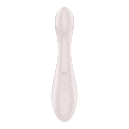 Вибратор для точки G Satisfyer G-Force Beige, 10 режимов + 5 уровней интенсивности || Вібратор для точки G Satisfyer G-Force Beige, 10 режимів + 5 рівнів інтенсивності