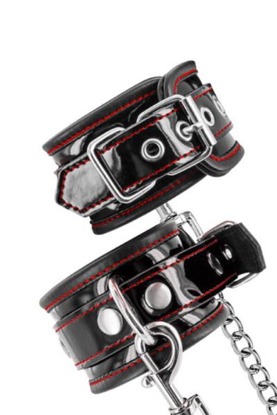 Наручники Fetish Tentation Premium Patent leather handcuffs