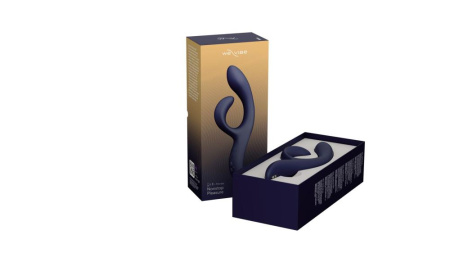 Смарт вибратор-кролик We-Vibe Nova Midnight Blue, эргономичный, регулируемый угол наклона ствола || Смарт вібратор-кролик We-Vibe Nova Midnight Blue, ергономічний, регульований кут нахилу стовбура