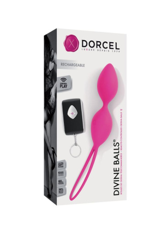 Вагинальные шарики Dorcel Divine Balls, диаметр 3,5 см, масса 91г || Вагінальні кульки Dorcel Divine Balls, діаметр 3,5 см, маса 91г