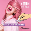 Вагинальные шарики с жемчужным массажем FeelzToys Motion Love Balls Foxy с пультом ДУ, 7 режимов || Вагінальні кульки з перлинним масажем FeelzToys Motion Love Balls Foxy з пультом ДК, 7 режимів