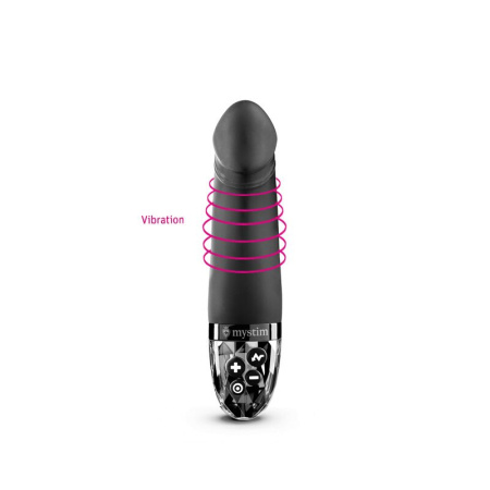Вибратор с электростимуляцией Mystim Real Deal Neil Black Edition || Вібратор з електростимуляцією Mystim Real Deal Neil Black Edition