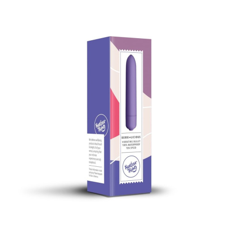 Вибропуля SugarBoo Berri Licious, 10 уровней интенсивности || Віброкуля SugarBoo Berri Licious, 10 рівнів інтенсивності